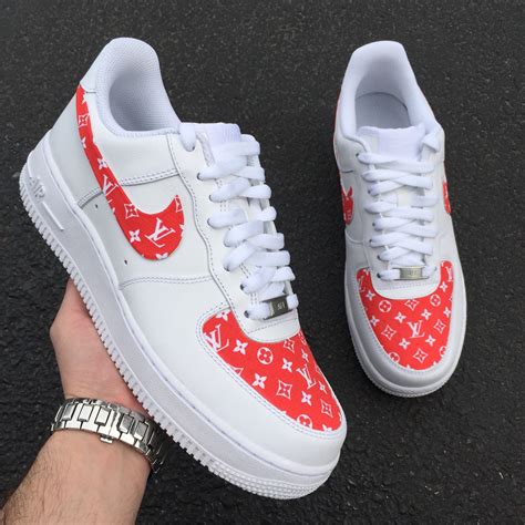 custom lv af1|custom air force 1 shoes.